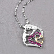 Bids.com 0.28 Carat Genuine Ruby .925 Sterling Silver Pendant Pendants