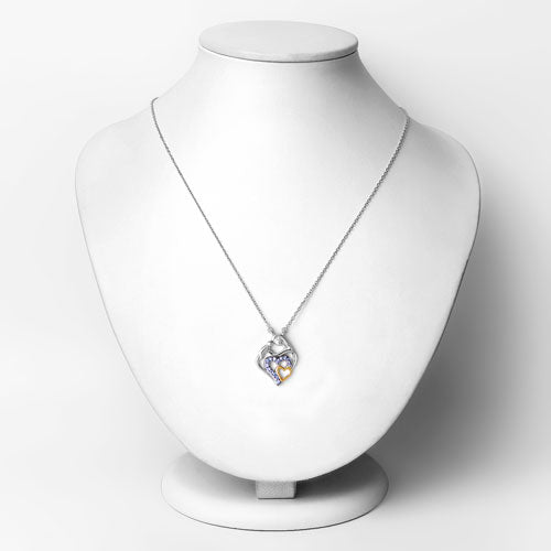 Bids.com 0.28 Carat Genuine Tanzanite .925 Sterling Silver Pendant Pendants