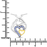 Bids.com 0.28 Carat Genuine Tanzanite .925 Sterling Silver Pendant Pendants
