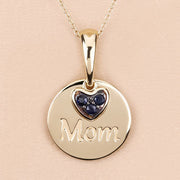 Bids.com 0.20 Carat Genuine Blue Sapphire .925 Sterling Silver Pendant Pendants