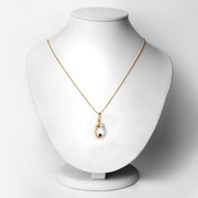 Bids.com 0.19 Carat Genuine Blue Sapphire .925 Sterling Silver Pendant Pendants
