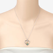Bids.com 0.45 Carat Genuine Emerald .925 Sterling Silver Pendant Pendants