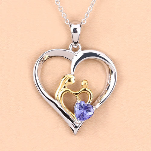 Bids.com 0.45 Carat Genuine Tanzanite .925 Sterling Silver Pendant Pendants