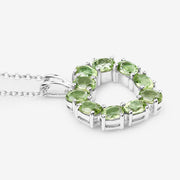 Bids.com 1.70 Carat Genuine Peridot .925 Sterling Silver Pendant Pendants
