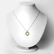 Bids.com 1.70 Carat Genuine Peridot .925 Sterling Silver Pendant Pendants