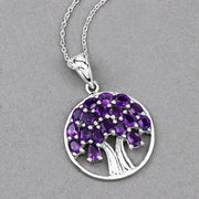 Bids.com 2.94 Carat Genuine Amethyst .925 Sterling Silver Pendant Pendants