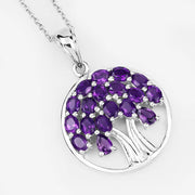 Bids.com 2.94 Carat Genuine Amethyst .925 Sterling Silver Pendant Pendants