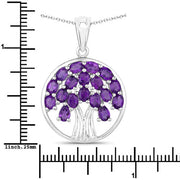 Bids.com 2.94 Carat Genuine Amethyst .925 Sterling Silver Pendant Pendants