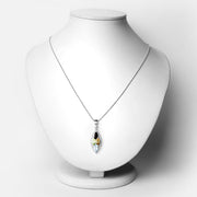 Bids.com 2.35 Carat Genuine Multi Stones .925 Sterling Silver Pendant Pendants