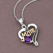 Bids.com 0.48 Carat Genuine Amethyst and Black Spinel .925 Sterling Silver Pendant Pendants