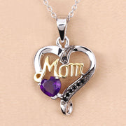 Bids.com 0.48 Carat Genuine Amethyst and Black Spinel .925 Sterling Silver Pendant Pendants