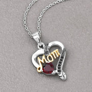 Bids.com 0.55 Carat Genuine Garnet and Black Spinel .925 Sterling Silver Pendant Pendants