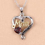 Bids.com 0.55 Carat Genuine Garnet and Black Spinel .925 Sterling Silver Pendant Pendants