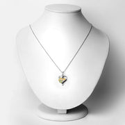 Bids.com 0.49 Carat Genuine Peridot and Black Spinel .925 Sterling Silver Pendant Pendants
