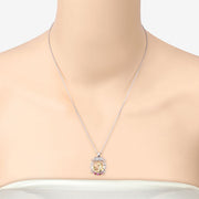 Bids.com 0.14 Carat Genuine Ruby .925 Sterling Silver Pendant Pendants