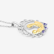 Bids.com 0.11 Carat Genuine Tanzanite .925 Sterling Silver Pendant Pendants