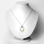 Bids.com 0.15 Carat Genuine Emerald .925 Sterling Silver Pendant Pendants