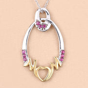 Bids.com 0.18 Carat Genuine Ruby .925 Sterling Silver Pendant Pendants