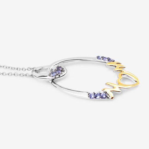 Bids.com 0.18 Carat Genuine Tanzanite .925 Sterling Silver Pendant Pendants