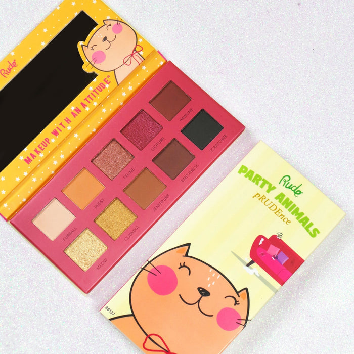 Rude Cosmetics - Rude Cosmetics - Party Animals 10 Eyeshadow Palette