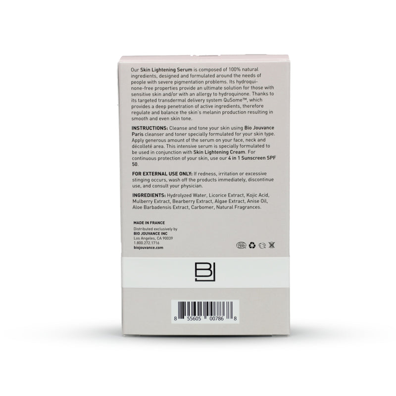 Bio Jouvance Paris Consumer Skin Lightening Serum Wholesale