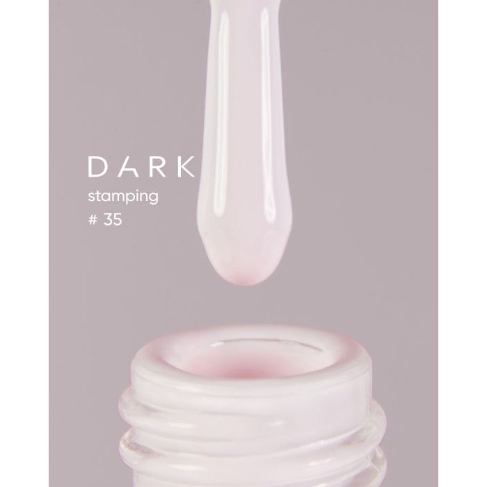 nbmsupply DARK STAMPING POLISH MILK PINK №35, 8 ML  Article : S035