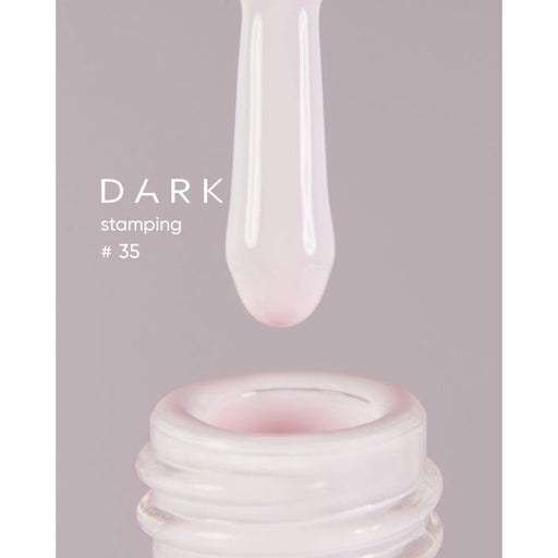 nbmsupply DARK STAMPING POLISH MILK PINK №35, 8 ML  Article : S035