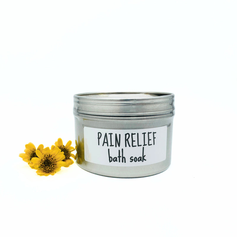 Rooted Earth Farm + Apothecary Pain Relief Bath Soak Bath Teas + Soaks