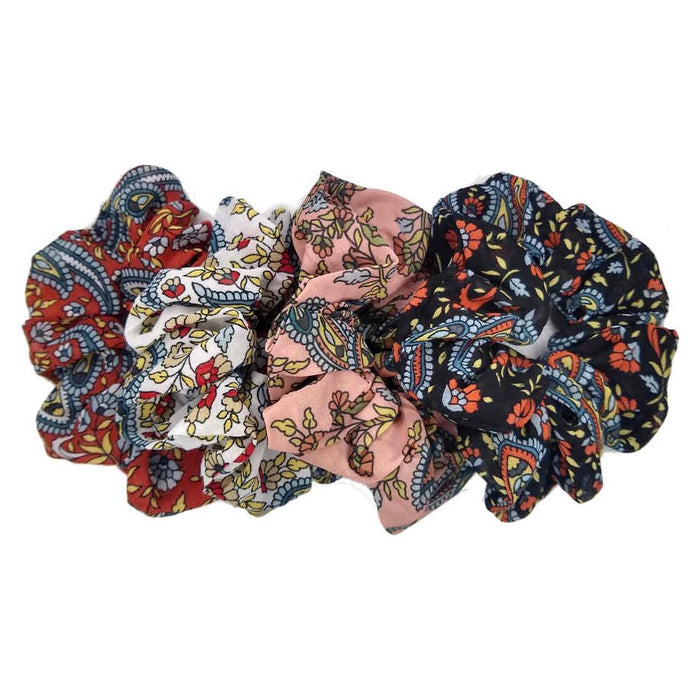 Threddies Paisley Scrunchies