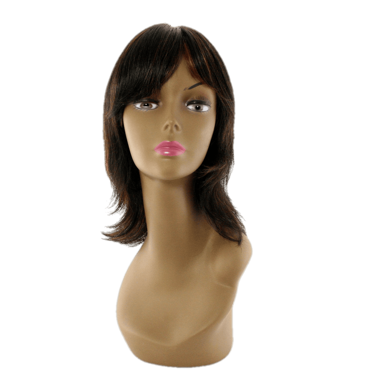 VIP Extensions Pallet #146 - 100% Human Hair Wig - Variety of Styles and Colors Wig Black