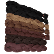 VIP Extensions Pallet #247 - Lot of Hair - Variety of Styles and Colors Hair Extension Black