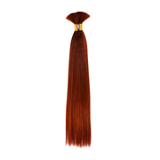 VIP Extensions Pallet #248 - Lot of 100% Human Hair - Variety of Styles and Colors Hair Extension Dark Red