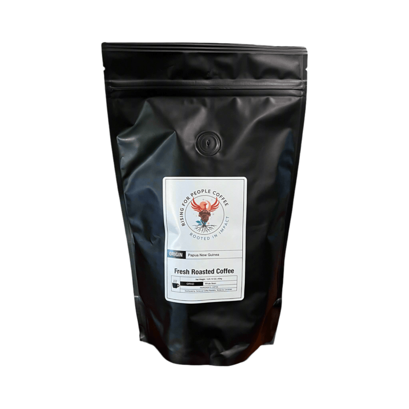 Rising For People Coffee Co. Papua New Guinea Coffee Roast Coffee