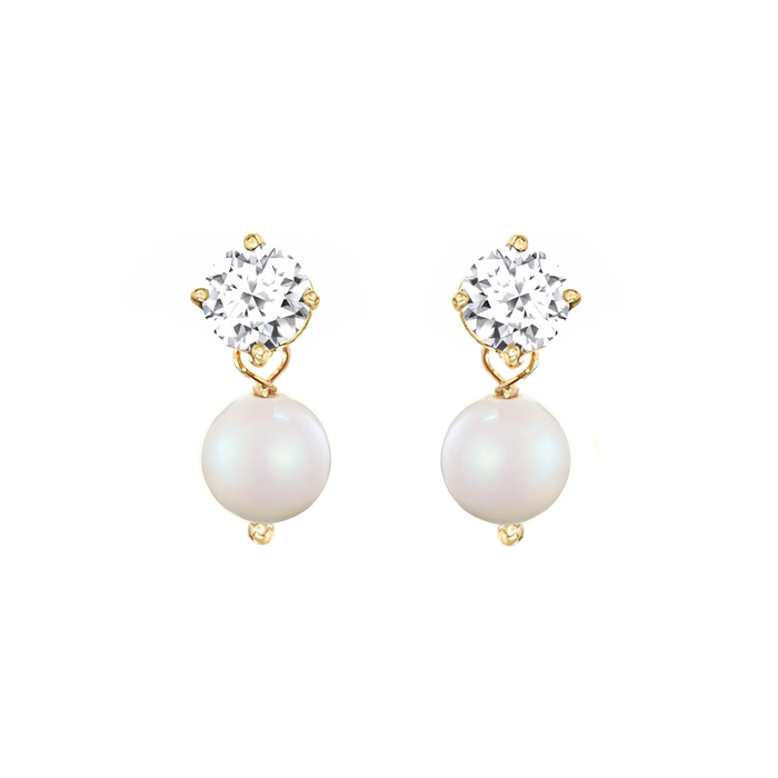 Paris Pearl Drop Earrings