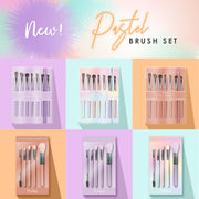 Prolux Cosmetics Ultra Pastel Brush Set brush