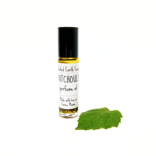 Rooted Earth Farm + Apothecary Patchouli Perfume Oil Organic Perfumes