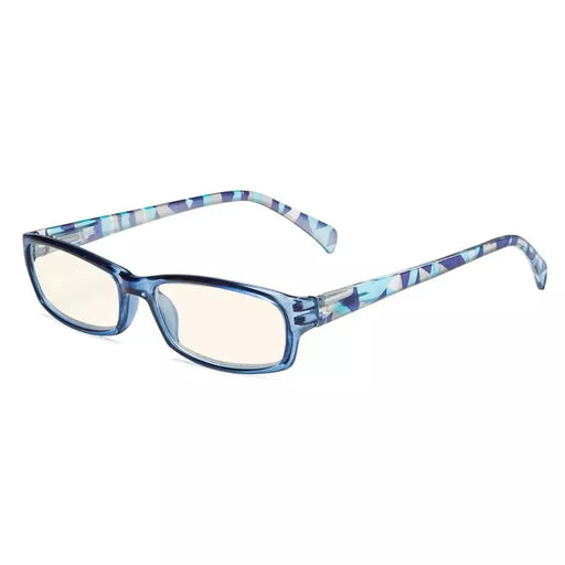 eyekeeper.com Patterned Temples Blue Light Blocking Reading Glasses UVRT1803 Eyeglasses