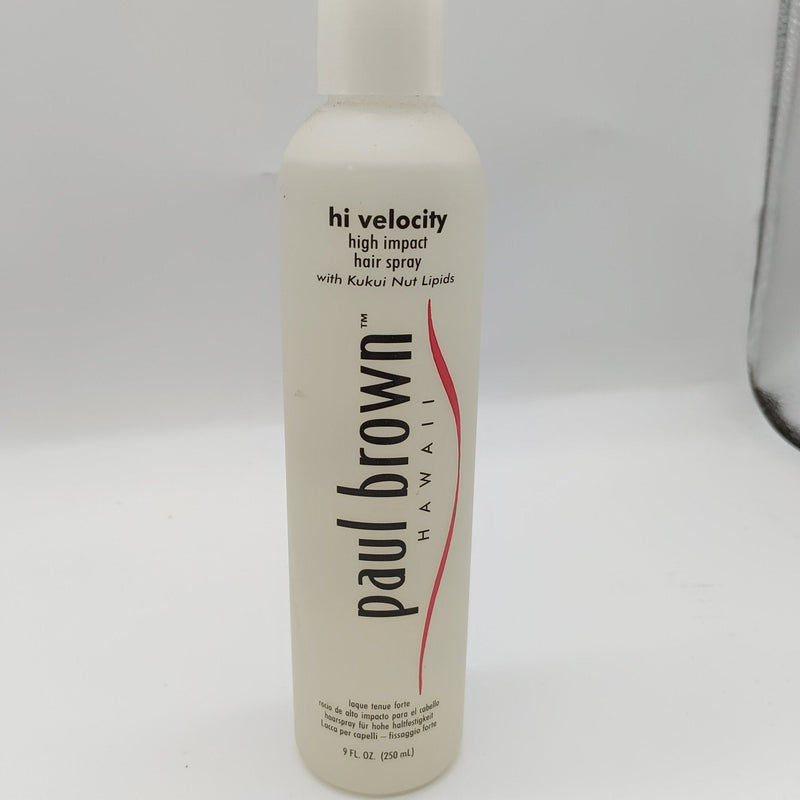 VIP Extensions Paul Brown Hawaii Hi Velocity Hair Spray 9 Oz Hair Care