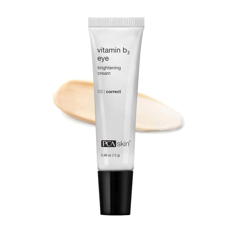 Nava Beauty PCA Skin Vitamin b3 Eye Brightening Cream 0.46 OZ White Smoke