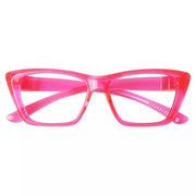 eyekeeper.com Cat-eye 30% Blue Light Blocking Metalless Screwless Glasses R2514-B15 Eyeglasses