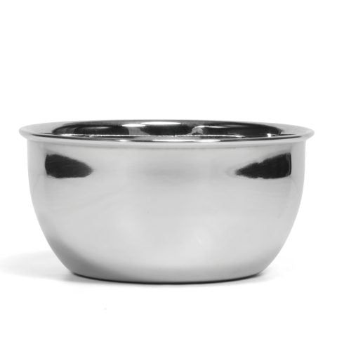 Omega Omega Stainless Steel Lathering Bowl Shaving Bowl