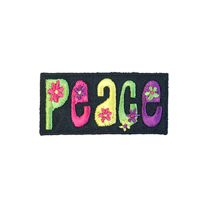 Threddies Flower Power Peace Patch