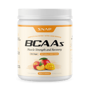 Snap Supplements BCAA Powder (Peach Mango Flavor)