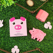 Spongellé Peggy Pig | Farm Animals Body Wash Infused Buffer