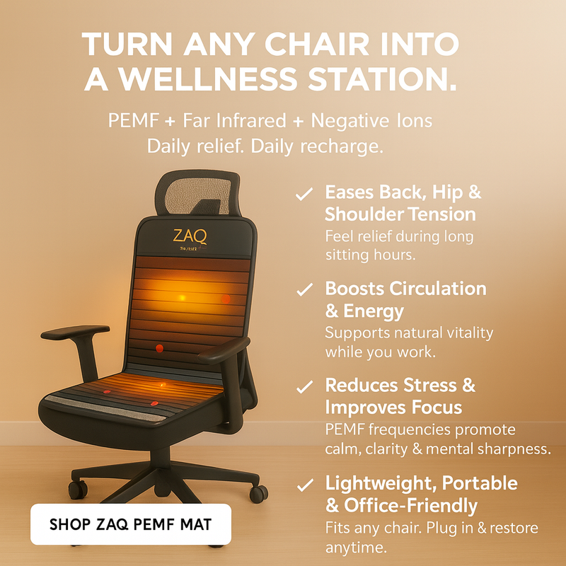 ZAQ Skin & Body Infrared PEMF Travel Mat