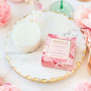 Spongellé Peony Flower | Spongette Body Wash Infused Buffer