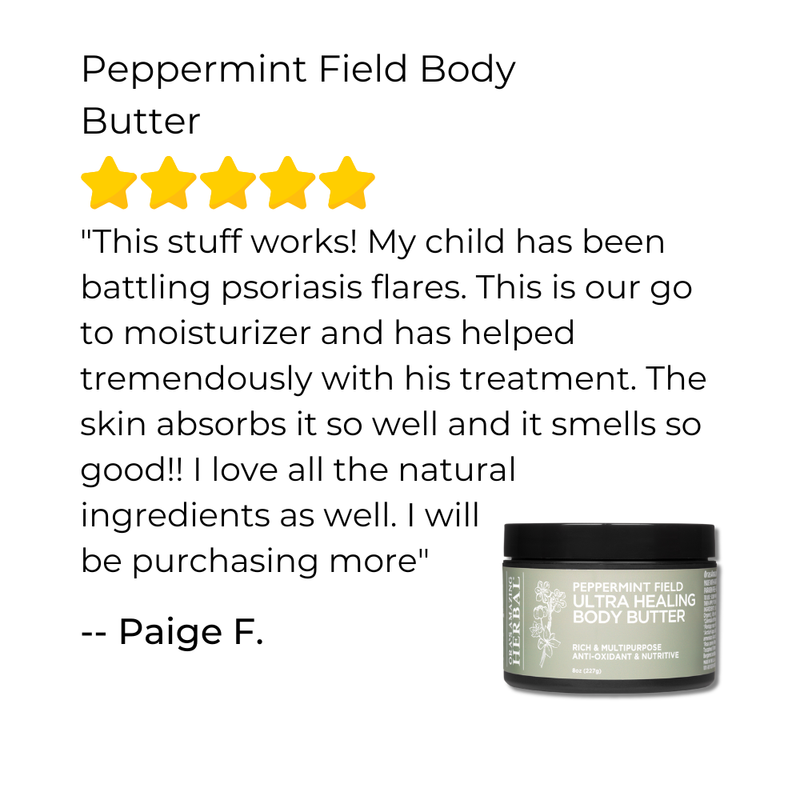 Ora's Amazing Herbal Ultra Healing Body Butter, Peppermint Field
