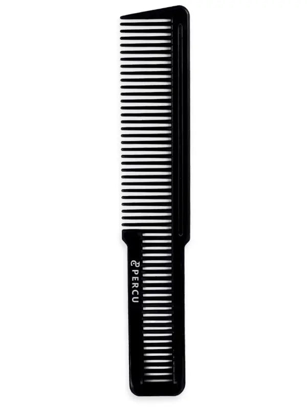 Vip Barber Supply Percu Carbon Flat Top Clipper Comb #PC-037 Clipper Comb Black