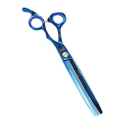 Vip Barber Supply Percu Futura Line Thinning Shear 6.5" Thinning Shear White Smoke Double-sided Thinning,Single-sided Thinning