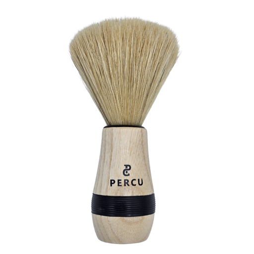 Vip Barber Supply Percu Natural Bristles Neck Duster Assorted Sizes Neck Duster White Smoke Small #PC-954